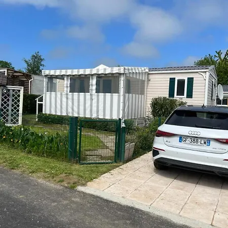 펜션 Mobilhome Familial Avec Piscine, Tennis Et Jeux A - Fr-1-712-60 블롱빌 쉬르 메르