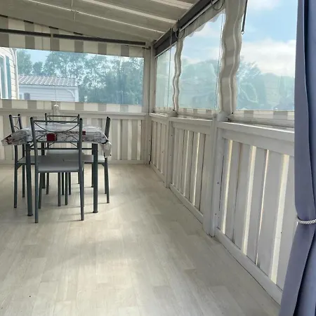 Mobilhome Familial Avec Piscine, Tennis Et Jeux A - Fr-1-712-60 * 블롱빌 쉬르 메르